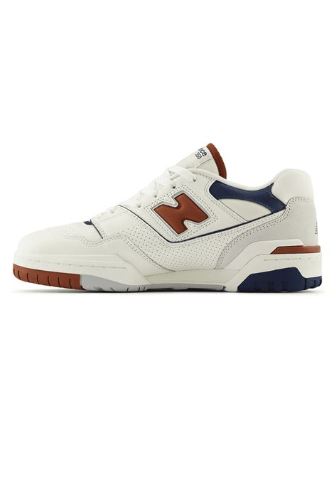 Scarpe New Balance 550 Bianco Bordeaux Unisex NEW BALANCE | Sneakers | BB550-ESG